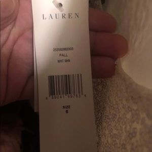 A white elegant dress